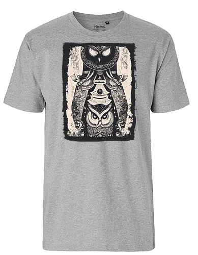 Owls and Owls - eule - Fairtrade T-Shirt