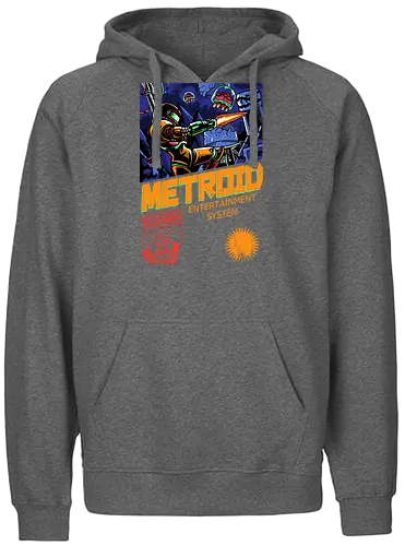 MES - gaming, retrogames, cover, Bounty Huntervania - Fairtrade Hoodie