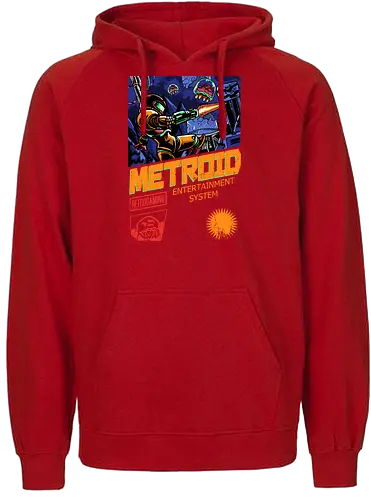 MES - gaming, retrogames, cover, Bounty Huntervania - Fairtrade Hoodie