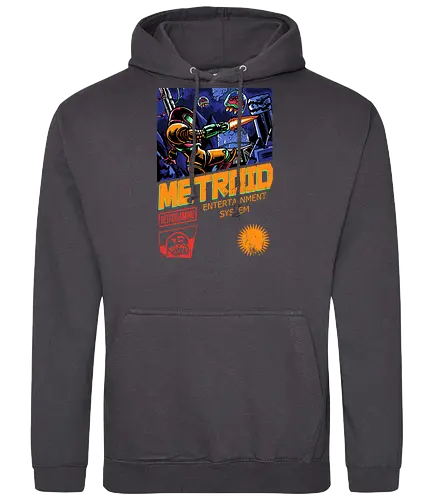 MES - gaming, retrogames, cover, Bounty Huntervania - Standard Hoodie