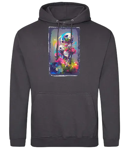 Abstract Flowers - blume, flower - Standard Hoodie