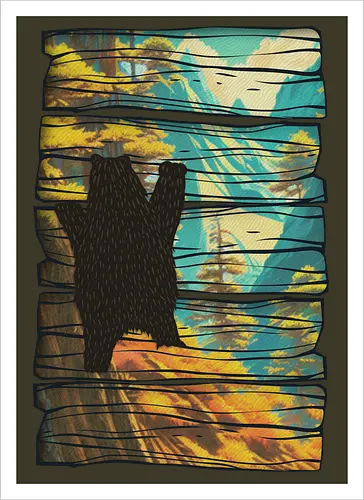 Hiking Bear
