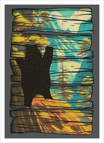 Hiking Bear