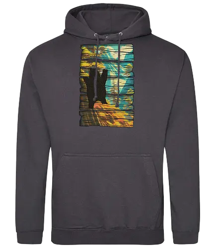 Hiking Bear - bär, Climbing, bear - Standard Hoodie