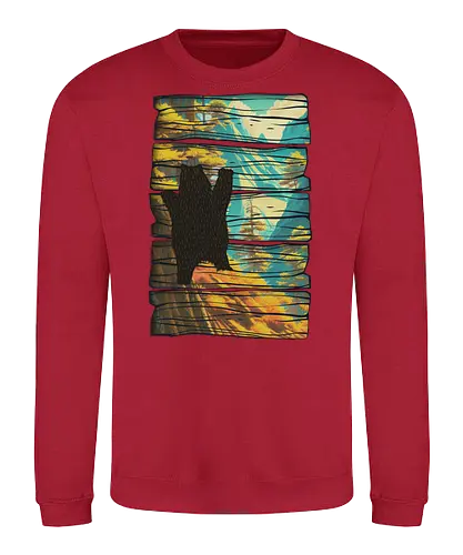 Hiking Bear - bär, Climbing, bear - Sweatshirt