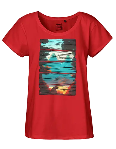 Hiking and Mountains - bär, Landscape, Baby Br - Fairtrade Girl Shirt