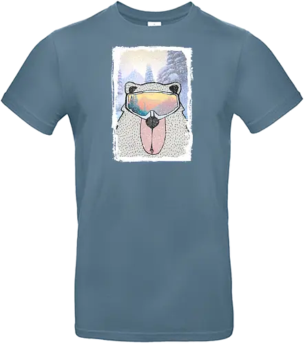Winter Games and Crazy Breas - Snowboard, snow, bear - Standard T-Shirt