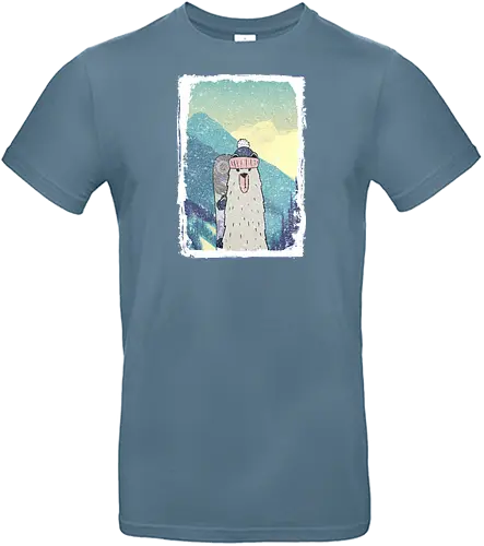 Winter Games and Crazy Bears - bär, snow, schnee - Standard T-Shirt