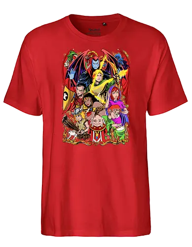 dungeons and dragons - fight one - Fairtrade T-Shirt
