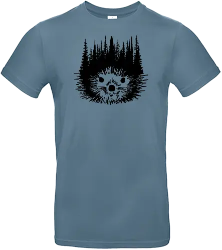 Porcupine - Stachelschwein, animal - Standard T-Shirt