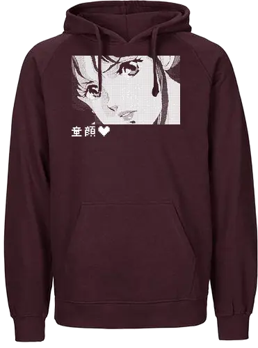 Babyface - anime, manga, girl, lofi, japan - Fairtrade Hoodie