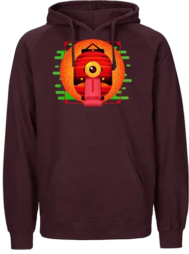 Yokai Lantern - yokai, dämon, japan, demon - Fairtrade Hoodie