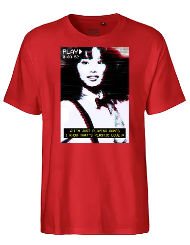 Plastic - Japanese music, music, retro, musik, pop - Fairtrade T-Shirt