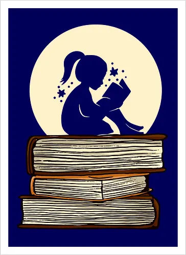 Book Reader Since Childhood