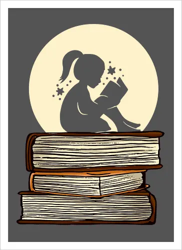 Book Reader Since Childhood