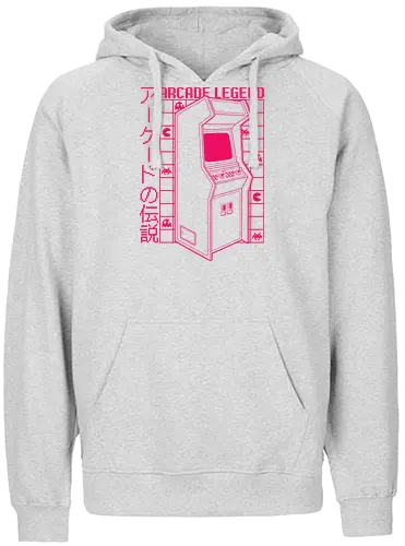 Arcade Legend - retro, 80s, arcade - Fairtrade Hoodie