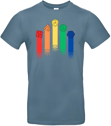 Pixel RPG Dice - pixel, dice, würfel, pen and paper, rpg - Standard T-Shirt