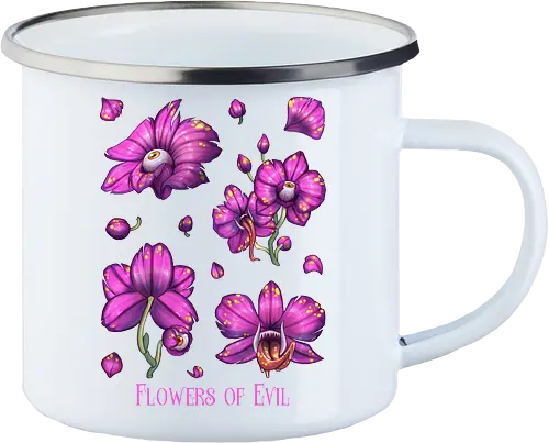 Flowers of evil - purple orchid