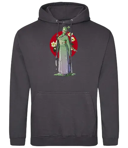 Sencha - Green T Girl - sencha, tee, kimono, Green t - Standard Hoodie