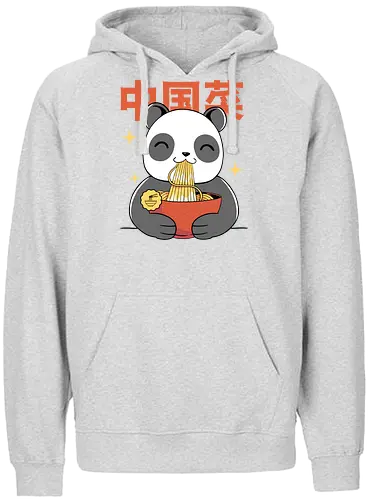 Panda Ramen - panda, ramen, noodle soup - Fairtrade Hoodie