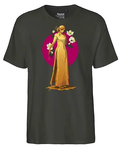 Baihao Yinzhen - White T Girl - tee, weißer tee, t - Fairtrade T-Shirt