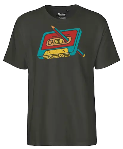 Rewind Retro Cassette - retro - Fairtrade T-Shirt