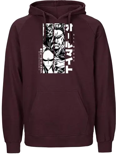 The Symbol of Peace - academia, hero, anime, manga, all might - Fairtrade Hoodie