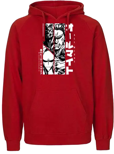 The Symbol of Peace - academia, hero, anime, manga, all might - Fairtrade Hoodie