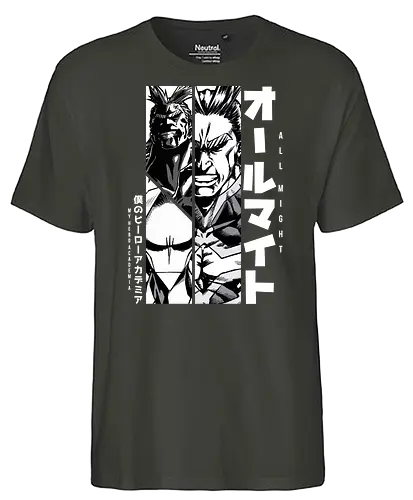 The Symbol of Peace - academia, hero, anime, manga, all might - Fairtrade T-Shirt