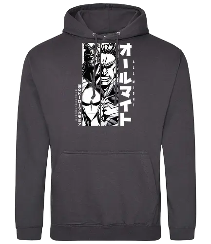 The Symbol of Peace - academia, hero, anime, manga, all might - Standard Hoodie