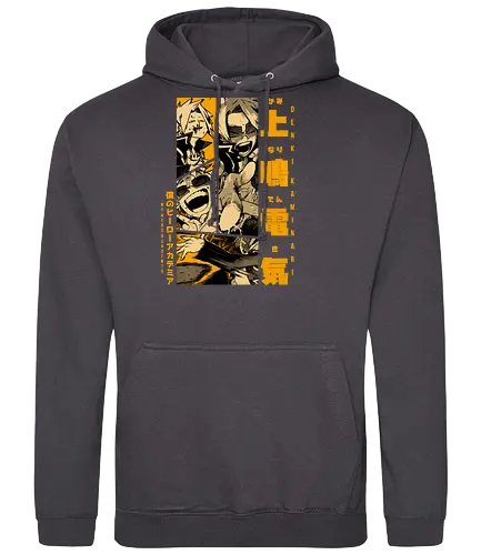 Charge Hero S02 - hero, academia, electro, denki - Standard Hoodie
