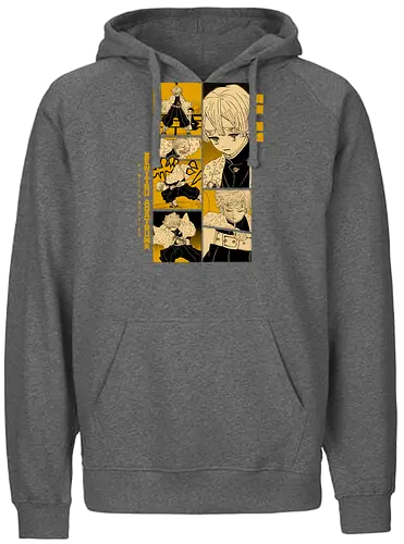The Lightning Slayer S02 - demon, slayer, electro, anime, manga - Fairtrade Hoodie