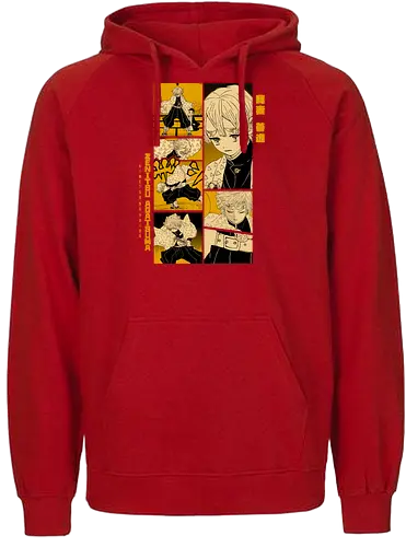 The Lightning Slayer S02 - demon, slayer, electro, anime, manga - Fairtrade Hoodie