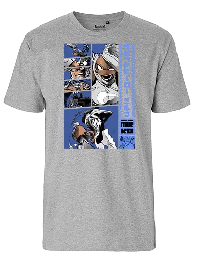 The Ferocious Rabbit Hero - academia, anime, manga, mirko - Fairtrade T-Shirt