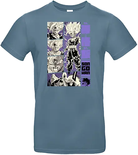 The Wrath of the Peaceful Warrior - dragon, ball, gohan, anime, manga - Standard T-Shirt