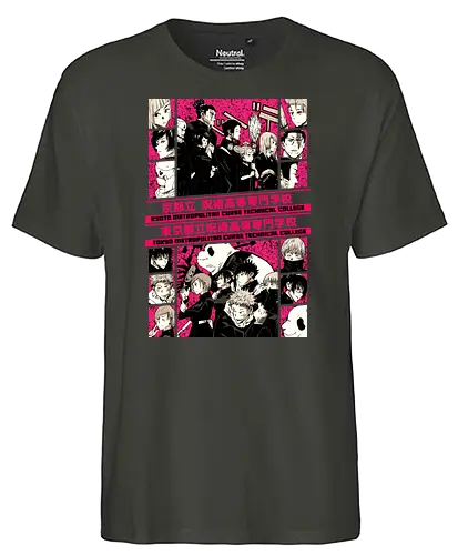 Tokyo School vs Kyoto School - jujutsu, anime, manga, shōnen - Fairtrade T-Shirt