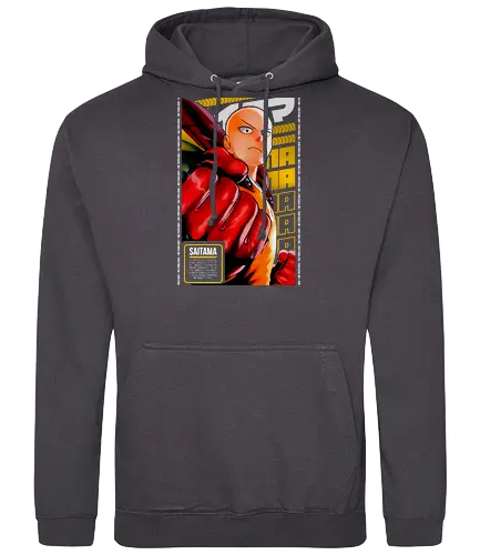 The Invincible Bald | Cover Design - punch, anime, manga, hero - Standard Hoodie