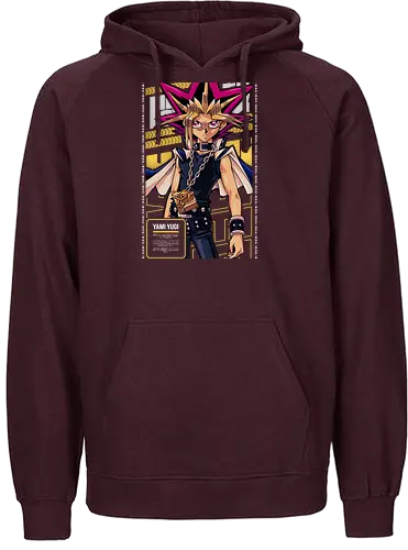 The King of Games - anime, tcg, cardgame, yugi - Fairtrade Hoodie