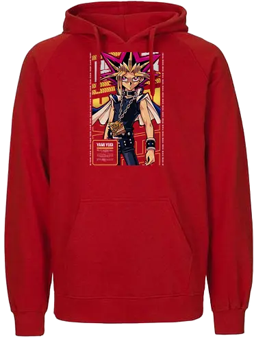 The King of Games - anime, tcg, cardgame, yugi - Fairtrade Hoodie