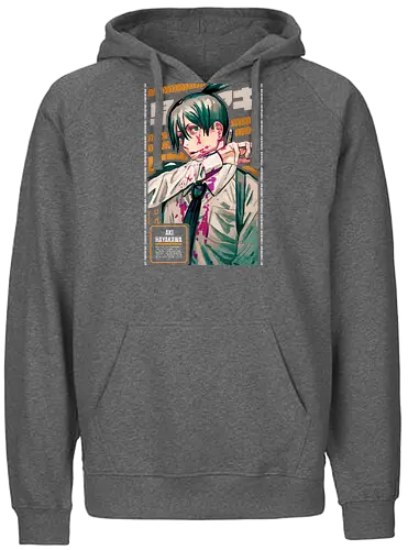 Devil Hunter - chainsaw, anime, manga, devil - Fairtrade Hoodie