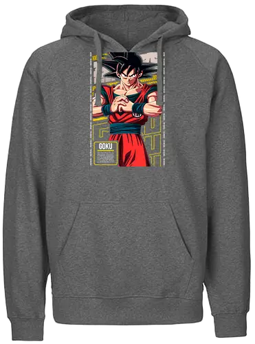 Earth's Greatest Defender - dragon, ball, goku, saiyajin, anime, manga - Fairtrade Hoodie