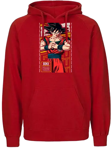 Earth's Greatest Defender - dragon, ball, goku, saiyajin, anime, manga - Fairtrade Hoodie