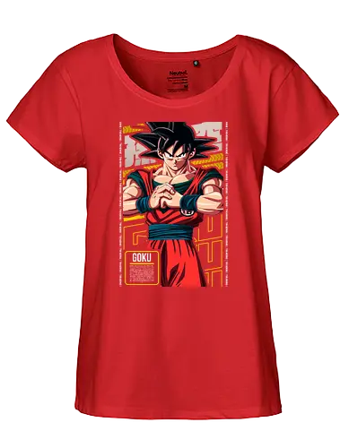Earth's Greatest Defender - dragon, ball, goku, saiyajin, anime, manga - Fairtrade Girl Shirt