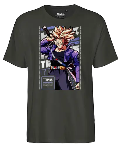 The Warrior from the future - dragon, ball, anime, manga - Fairtrade T-Shirt