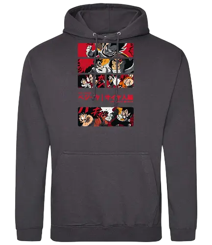 THE WRATH OF THE PRINCE - dragon, ball, anime, manga - Standard Hoodie