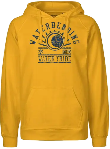 Water Tribe - avatar, korra, aang, elemente, elements, water - Fairtrade Hoodie