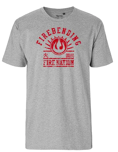 Fire Nation - avatar, aang, korra, elemente, elements - Fairtrade T-Shirt