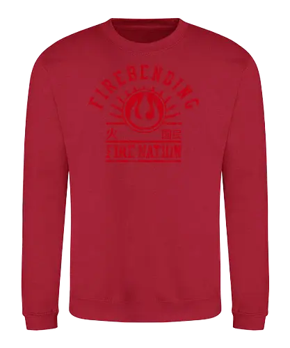 Fire Nation - avatar, aang, korra, elemente, elements - Sweatshirt