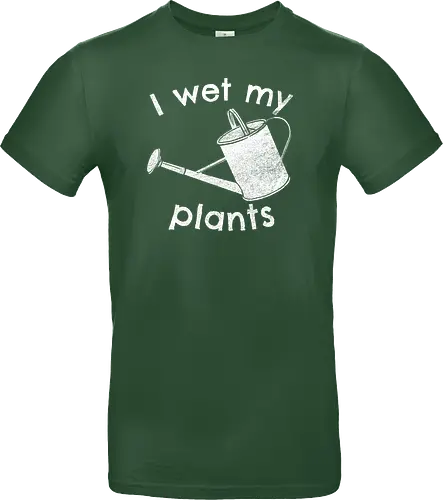 I wet my plants