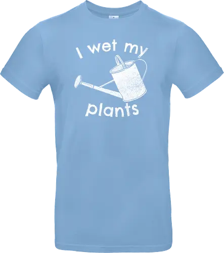 I wet my plants